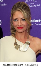 LOS ANGELES - JUN 8:  Rebecca Gayheart arrives at the 12th Annual Chrysalis Butterfly Ball at the Private Residence on June 8, 2013 in Los Angeles, CA