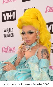 LOS ANGELES - JUN 9:  Aja At The RuPauls Drag Race Season 9 Finale Taping At The Alex Theater On June 9, 2017 In Glendale, CA