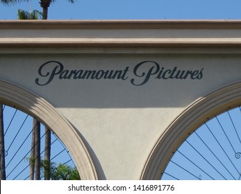 Los Angeles - June 1, 2019: Paramount Pictures Front Gate