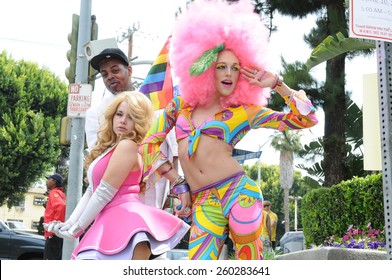 LOS ANGELES - JUNE 10: Los Angeles LGBT Pride Parade In Hollywood. June 10, 2012 In Los Angeles, CA