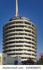 Los Angeles - June 23, 2019: Capitol Records Building