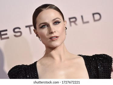 LOS ANGELES - MAR 05:  Evan Rachel Wood Arrives For ‘Westworld’ Season 3 Premiere On March 05, 2020 In Hollywood, CA