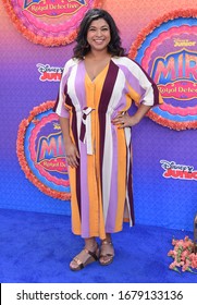 LOS ANGELES - MAR 07:  Chef Aarti Sequeira Arrives For ‘Mira, Royal Detective’ World Premiere On March 07, 2020 In Burbank, CA