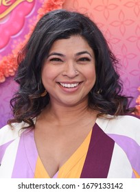 LOS ANGELES - MAR 07:  Chef Aarti Sequeira Arrives For ‘Mira, Royal Detective’ World Premiere On March 07, 2020 In Burbank, CA