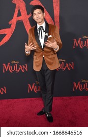 LOS ANGELES - MAR 09:  Jimmy Wong Arrives For ‘Mulan’ World Premiere On March 09, 2020 In Hollywood, CA                