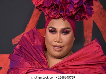 LOS ANGELES - MAR 09:  Patrick Starrr Arrives For ‘Mulan’ World Premiere On March 09, 2020 In Hollywood, CA                