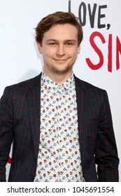 LOS ANGELES - MAR 13:  Logan Miller at the "Love, Simon" Special Screening at Westfield Century City Mall Atrium on March 13, 2018 in Century City, CA