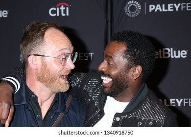 LOS ANGELES - MAR 16:  Ethan Embry, Baron Vaughn At The PaleyFest - 