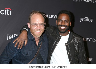 LOS ANGELES - MAR 16:  Ethan Embry, Baron Vaughn At The PaleyFest - 