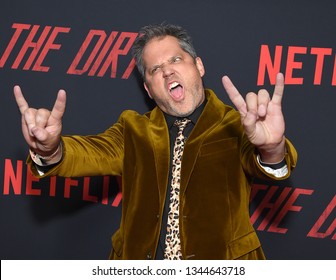 LOS ANGELES - MAR 18:  Jeff Tremaine Arrives For The Netflix 'The Dirt' Premiere On March 18, 2019 In Hollywood, CA                