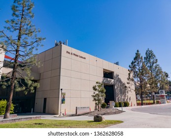 Los Angeles, MAR 20: Walking In The Loma Linda University On MAR 20, 2019 At Los Angeles, California