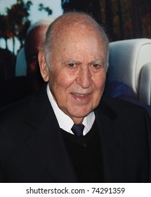 LOS ANGELES - MAR 22:  Carl Reiner Arrives To 'His Way' Los Angeles Premiere  On March 22, 2011 In Hollywood, CA