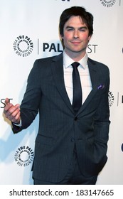 LOS ANGELES - MAR 22:  Ian Somerhalder At The PaleyFEST 2014 - 