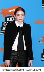 LOS ANGELES - MAR 24:  Sadie Sink At The 2018 Kid's Choice Awards At Forum On March 24, 2018 In Inglewood, CA