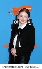 LOS ANGELES - MAR 24:  Sadie Sink At The 2018 Kid's Choice Awards At Forum On March 24, 2018 In Inglewood, CA