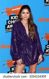 LOS ANGELES - MAR 24:  Sofia Reyes At The 2018 Kid's Choice Awards At Forum On March 24, 2018 In Inglewood, CA