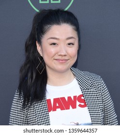 LOS ANGELES - MAR 27:  Sherry Cola Arrives For The 2nd Annual Freeform Summit On March 27, 2019 In Hollywood, CA