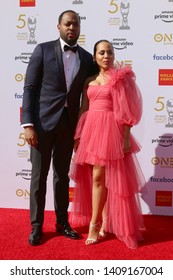 LOS ANGELES - MAR 30:  Patrick Oyeku, Amirah Vann At The 50th NAACP Image Awards - Arrivals At The Dolby Theater On March 30, 2019 In Los Angeles, CA