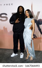 LOS ANGELES - MAR 5:  Marshawn Lynch, Thandie Newton At The 