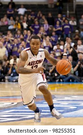 LOS ANGELES - MARCH 12: Arizona Wildcats G Lamont Jones #12 During The NCAA Pac-10 Tournament Basketball Championship Game On March 12 2011 At Staples Center In Los Angeles, CA.