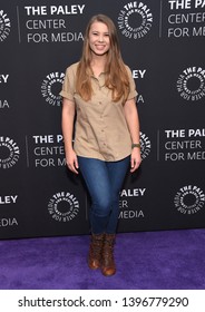 LOS ANGELES - MAY 03:  Bindi Irwin Arrives For An Evening With The Irwins On May 03, 2019 In Beverly Hills, CA                