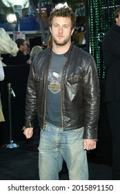 LOS ANGELES - MAY 07: Scott Caan Arrives To  'The Matrix Reloaded' Hollywood Premiere On May 07, 2003 In Westwood, CA