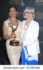 LOS ANGELES - May 1: Sonia Manzano, Rita Moreno At The 43rd Daytime Emmy Awards Gala At The Westin Bonaventure Hotel On May 1, 2016 In Los Angeles, California