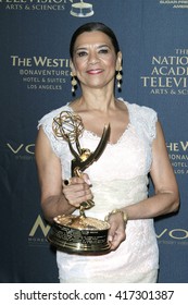 LOS ANGELES - May 1: Sonia Manzano At The 43rd Daytime Emmy Awards Gala At The Westin Bonaventure Hotel On May 1, 2016 In Los Angeles, California