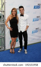 LOS ANGELES - MAY 10:  Candace Cameron Bure, Mark Ballas At The 2014 Wango Tango At Stub Hub Center On May 10, 2014 In Carson, CA