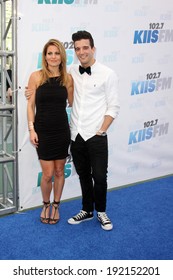 LOS ANGELES - MAY 10:  Candace Cameron Bure, Mark Ballas At The 2014 Wango Tango At Stub Hub Center On May 10, 2014 In Carson, CA