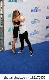 LOS ANGELES - MAY 10:  Candace Cameron Bure, Mark Ballas At The 2014 Wango Tango At Stub Hub Center On May 10, 2014 In Carson, CA