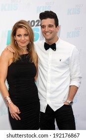 LOS ANGELES - MAY 10:  Candace Cameron Bure, Mark Ballas At The 2014 Wango Tango At Stub Hub Center On May 10, 2014 In Carson, CA