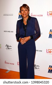 LOS ANGELES - MAY 10:  Robin Roberts At The Race To Erase MS Gala At The Beverly Hilton Hotel On May 10, 2019 In Beverly Hills, CA