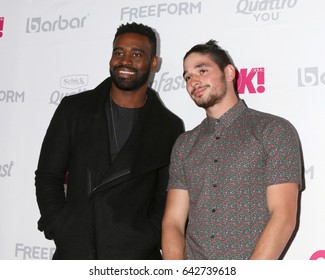 LOS ANGELES - MAY 17:  Keo Motsepe, Alan Bersten At The OK! Magazine Summer Kick-Off Party At The W Hollywood Hotel On May 17, 2017 In Los Angeles, CA