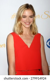 LOS ANGELES - MAY 18:  Emily Wickersham At The CBS Summer Soiree 2015 At The London Hotel On May 18, 2015 In West Hollywood, CA