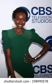 LOS ANGELES - MAY 19:  Anna Diop At The CBS Summer Soiree At The London Hotel On May 19, 2014 In West Hollywood, CA