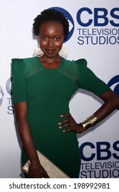 LOS ANGELES - MAY 19:  Anna Diop At The CBS Summer Soiree At The London Hotel On May 19, 2014 In West Hollywood, CA