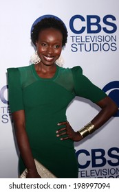 LOS ANGELES - MAY 19:  Anna Diop At The CBS Summer Soiree At The London Hotel On May 19, 2014 In West Hollywood, CA