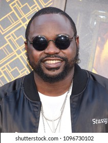 LOS ANGELES - MAY 19:  Brian Tyree Henry Arrives For The 'Hotel Artemis' Hollywood Premiere On May 19, 2018 In Westwood, CA                