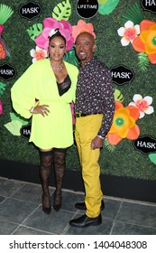 LOS ANGELES - MAY 20:  Vivica A Fox, Montel Williams At The Lifetime TV Summer Luau At The W Hotel On May 20, 2019 In Westwood, CA