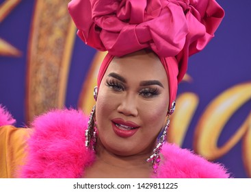 LOS ANGELES - MAY 21:  Patrick Starrr Arrives For The 'Aladdin' World Premiere On May 21, 2019 In Hollywood, CA