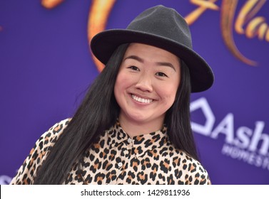 LOS ANGELES - MAY 21:  Sherry Cola Arrives For The 'Aladdin' World Premiere On May 21, 2019 In Hollywood, CA