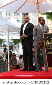 LOS ANGELES - MAY 28:  Jamie Foxx At The F. Gary Gray Star Ceremony On The Hollywood Walk Of Fame On May 28, 2019 In Los Angeles, CA