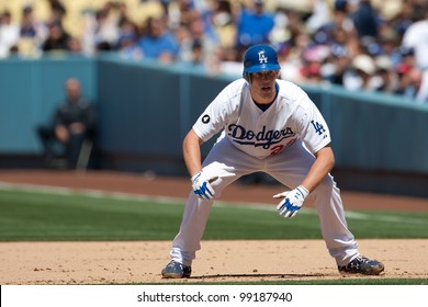 LOS ANGELES - MAY 29: Los Angeles Dodgers P Clayton Kershaw #22 During The Marlins Vs. Dodgers Game On May 29 2011 At Dodgers Stadium.