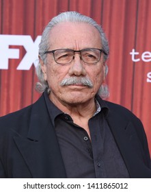 LOS ANGELES - MAY 29:  Edward James Olmos Arrives For The FX 'Mayans' FYC Event On May 29, 2019 In Hollywood, CA