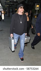 LOS ANGELES - MAY 30: Guns N Roses Frontman Axl Rose Is Seen At LAX. May 30th In Los Angeles, California.