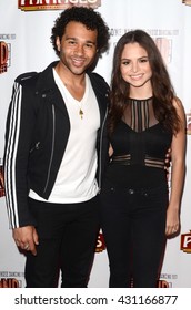 LOS ANGELES - MAY 31:  Corbin Bleu, Sasha Clements at the 42nd Street Play Opening at the Pantages Theater on May 31, 2016 in Los Angeles, CA
