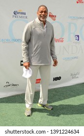 LOS ANGELES - MAY 6:  Norm Nixon At The George Lopez Golf Tournament At The Lakeside Golf Club On May 6, 2019 In Burbank, CA