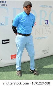 LOS ANGELES - MAY 6:  Sugar Ray Leonard At The George Lopez Golf Tournament At The Lakeside Golf Club On May 6, 2019 In Burbank, CA