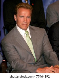 LOS ANGELES - MAY 7:  Arnold Schwarzenegger  At The Duke Of Edinburgh's Award Young Americans' Challenge At A High School On May 7, 2007 In Calabasas, CA